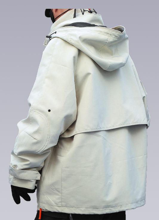 techwear rain jacket