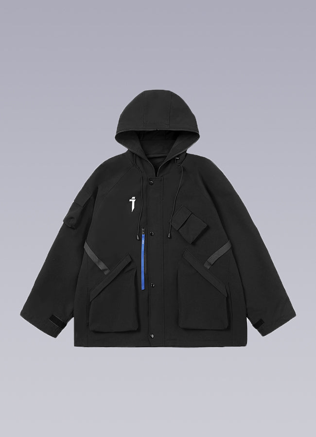 techwear rain jacket