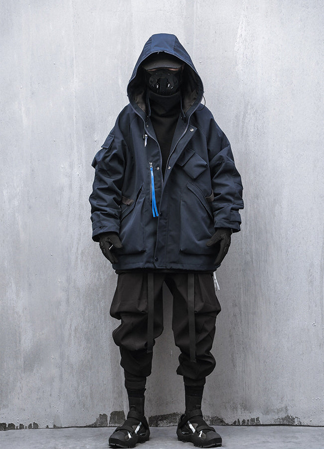 techwear rain jacket