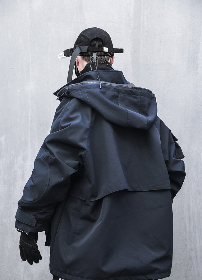 techwear rain jacket