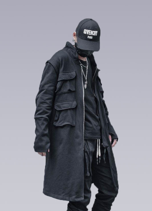 techwear long coat